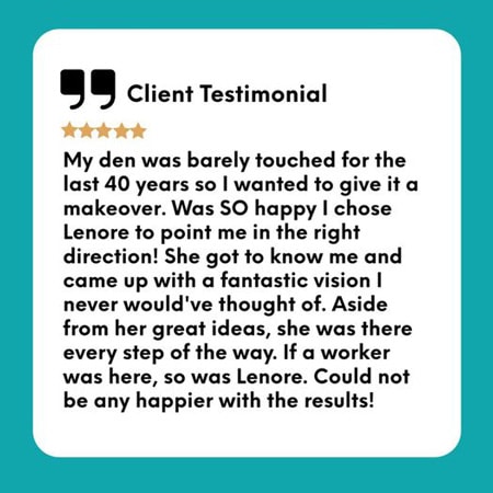 Client Testimonial Lenore